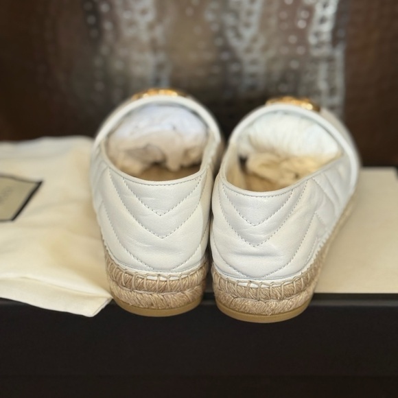 Gucci Espadrille white double G Shoes - Picture 5 of 10